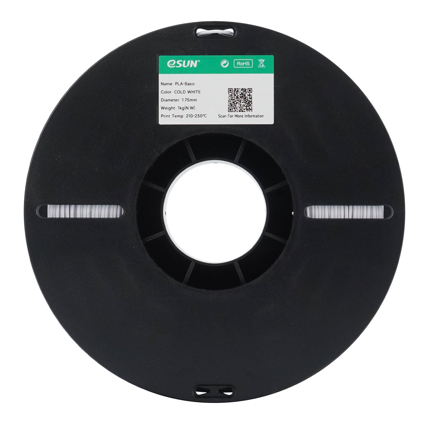 eSUN PLA Basic Filament Soğuk Beyaz 1.75mm 1Kg