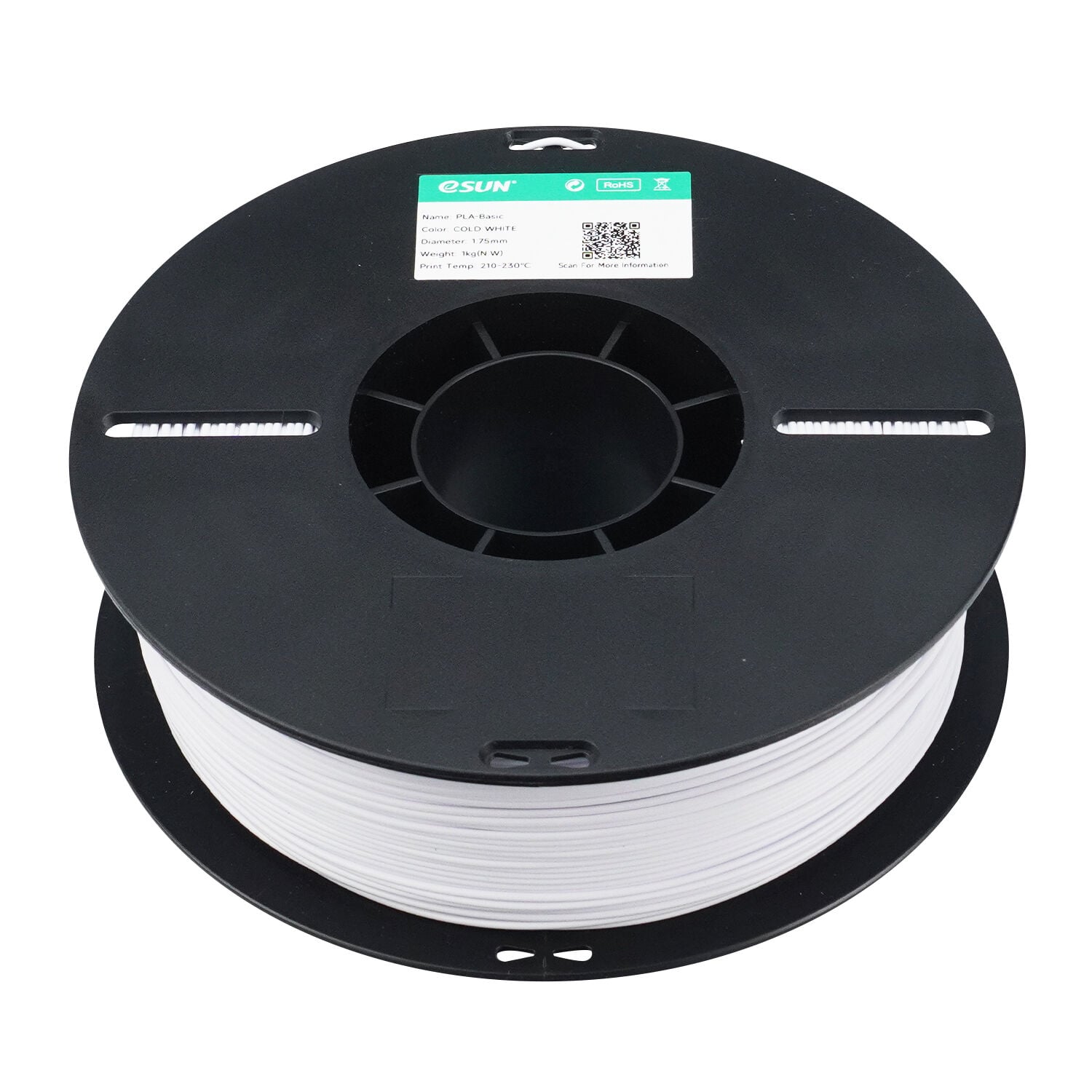 eSUN PLA Basic Filament Soğuk Beyaz 1.75mm 1Kg