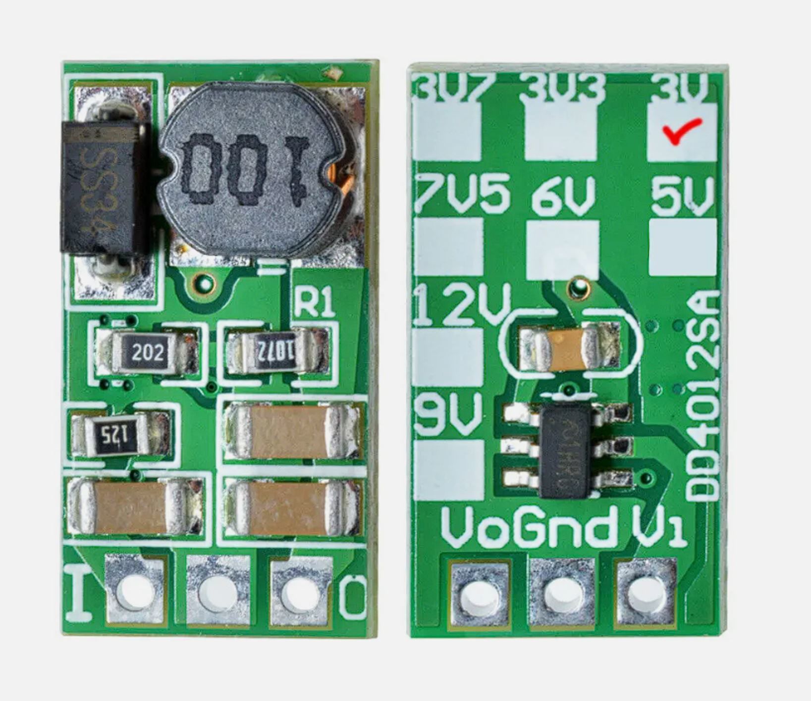 DD4012SA 1A 3V DC DC Buck Voltaj Dönüştürücü Modülü