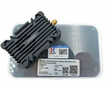 Foxeer Reaper Infinity 4.9G-6G 5W VTx Video Verici