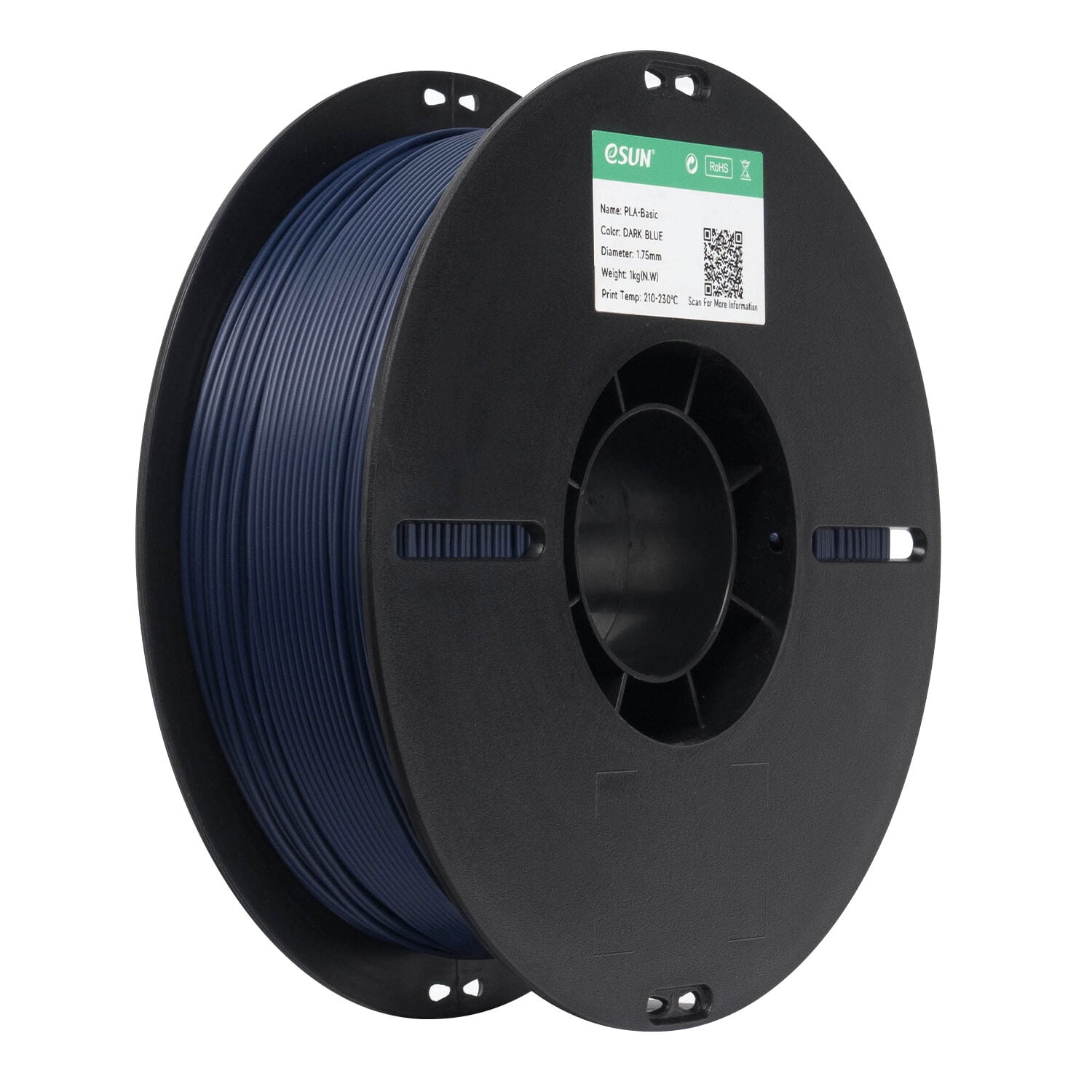 eSUN PLA Basic Filament Koyu Mavi 1.75mm 1Kg