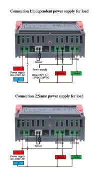 STC-1000 220V 10A LCD Ekranlı Sıcaklık Kontrol Modülü