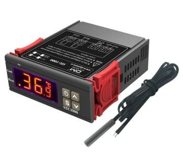 STC-1000 220V 10A LCD Ekranlı Sıcaklık Kontrol Modülü