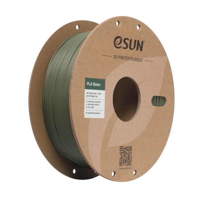 eSUN PLA Basic Filament Zeytin Yeşili 1.75mm 1Kg