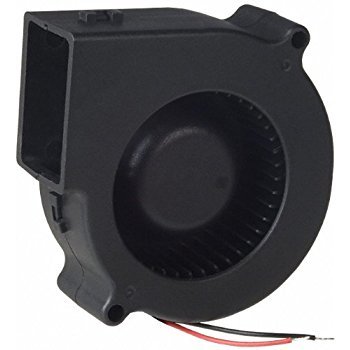 3D Yazıcı Salyangoz Tip Fan - 12V 75x25mm