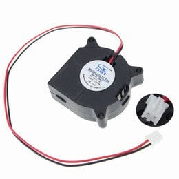 3D Yazıcı Salyangoz Tip Fan - 12V 75x25mm