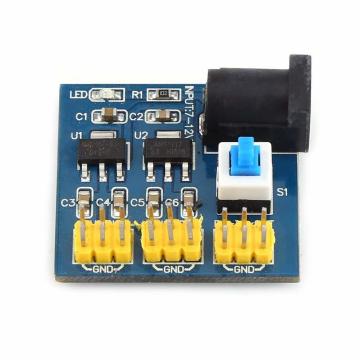 12V Giriş 3.3V, 5V Çoklu Çıkışlı Regülatör Kartı