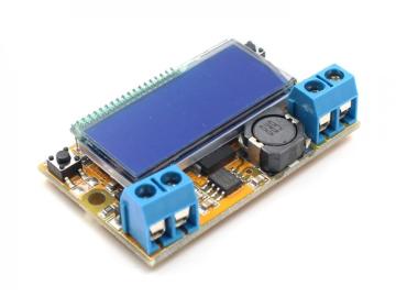 DC-DC LCD Ekranlı 3A Ayarlanabilir Voltaj Regülatörü