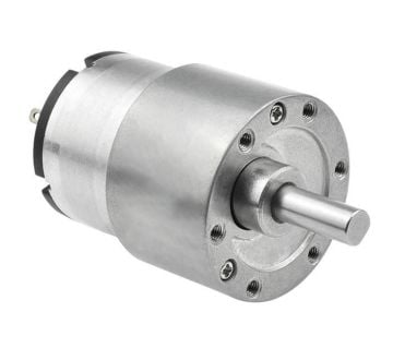 12V 1000 Rpm 37mm Redüktörlü Dc Motor