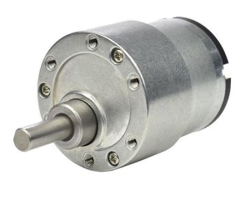 12V 1000 Rpm 37mm Redüktörlü Dc Motor