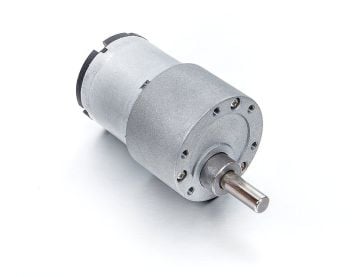 12V 1000 Rpm 37mm Redüktörlü Dc Motor