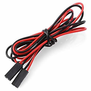 3D Yazıcı Dişi Dişi 70cm 2 Pinli Kablo