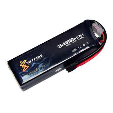 14.8V 3400mAh 100C Lipo Batarya 4S JetFire Pil
