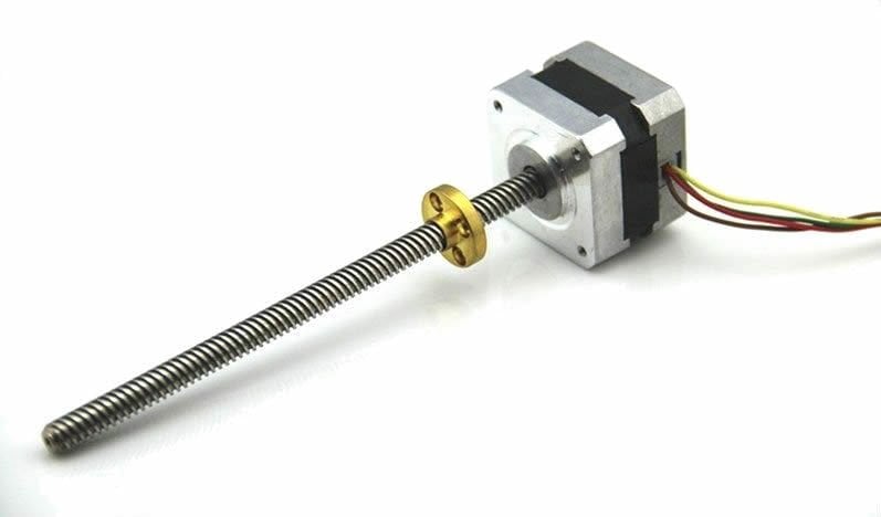 30 Cm Vidalı Mil Step Motor Nema 17
