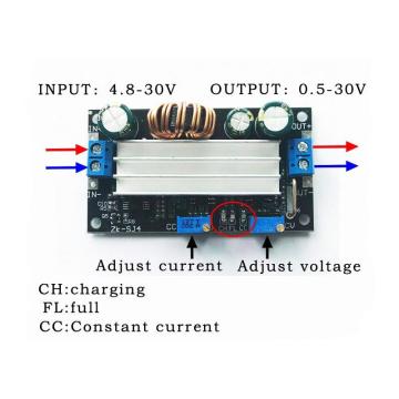 ZK-SJ4 60W Voltaj Düşürücü - Yükseltici Modül Solar Şarj Devresi