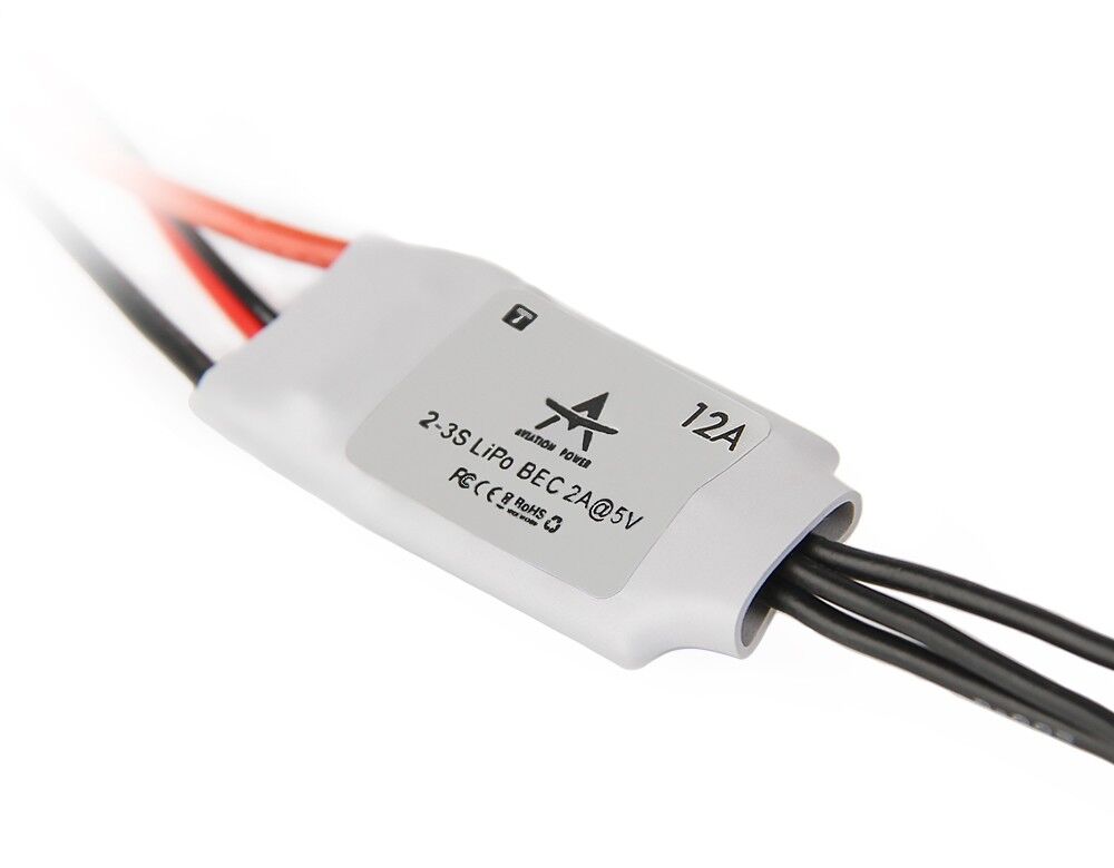 T-Motor ESC AT12 Amper 2-3S Drone Motor Sürücüsü