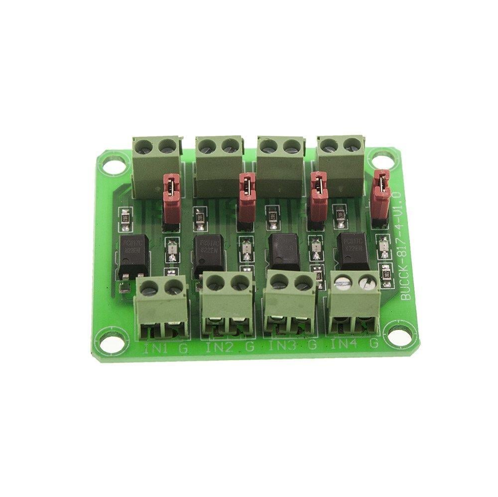 PC817 4 Kanal Optokuplör İzolasyon Modülü