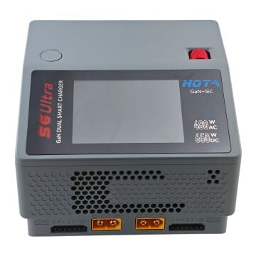 HOTA S6 Ultra 650W 22A 1-6S Çift Kanallı AC/DC Akıllı Şarj Cihazı