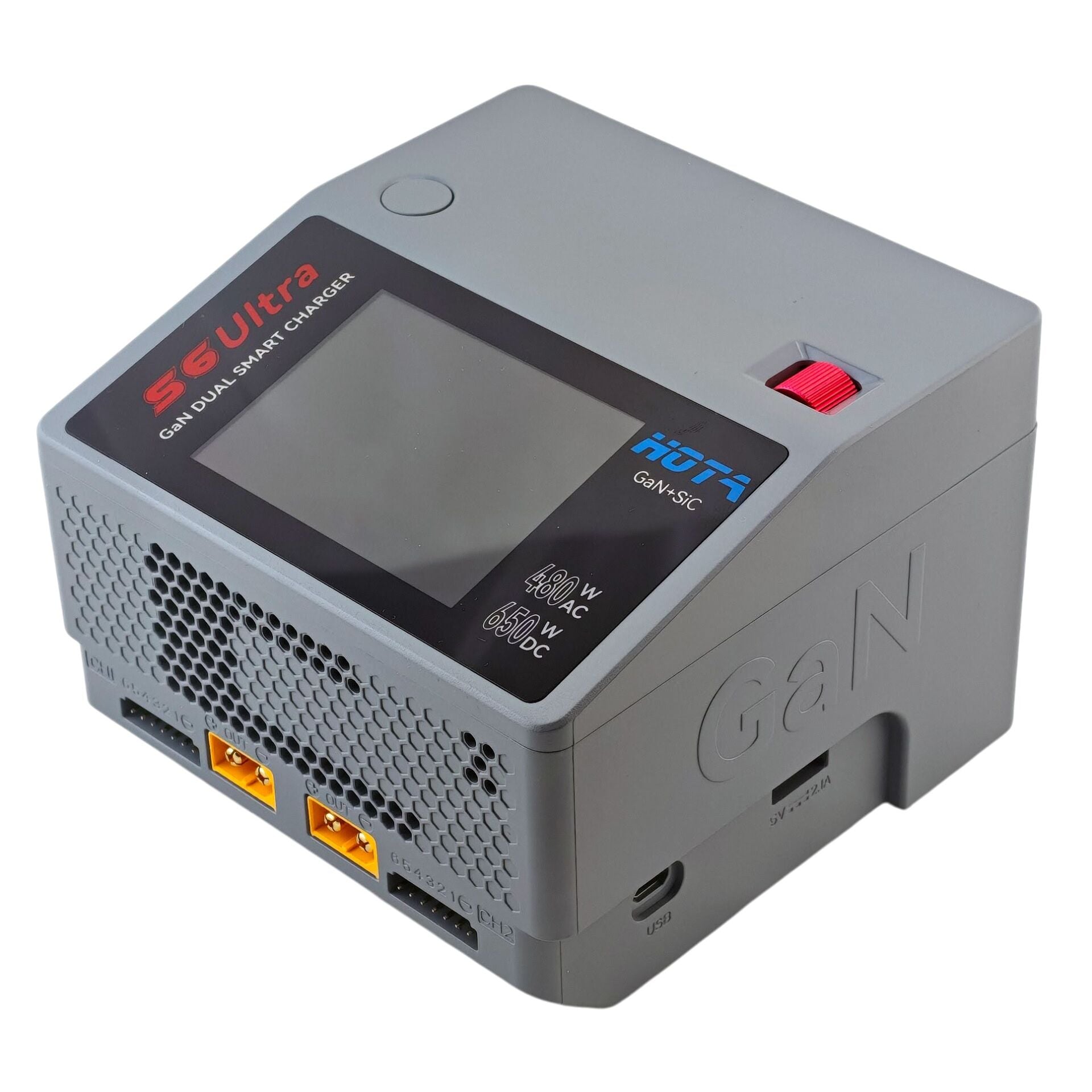 HOTA S6 Ultra 650W 22A 1-6S Çift Kanallı AC/DC Akıllı Şarj Cihazı