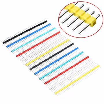 40 Pin Erkek Header 2.54mm Siyah