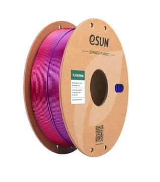 eSUN ePLA Silk Mystic Filament 1.75mm 1 KG - Mavi Kırmızı Mor