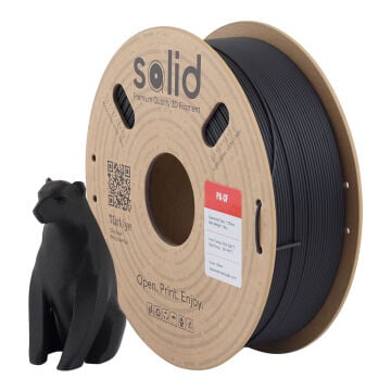 Solid PA-CF (Carbon Fiber) Siyah Filament - 1 Kg