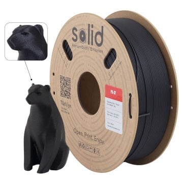 Solid PA-CF (Carbon Fiber) Siyah Filament - 1 Kg