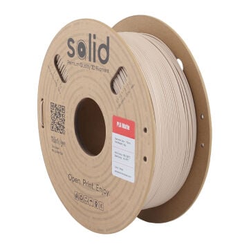 Solid PLA Matte Bej Filament 1.75mm - 1Kg