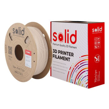 Solid PLA Matte Bej Filament 1.75mm - 1Kg