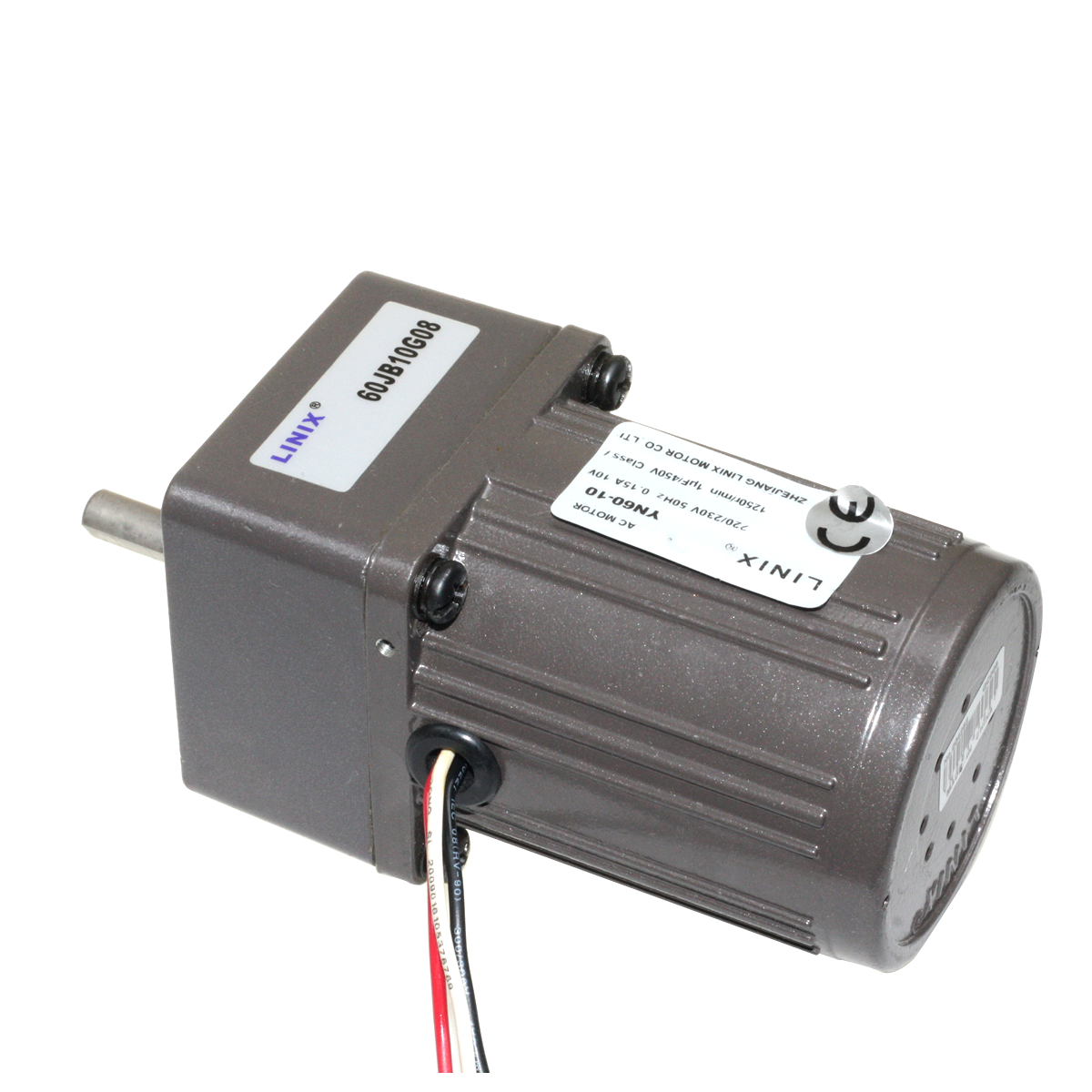 220V 125 Rpm 60mm Redüktörlü AC Motor YN60/10W