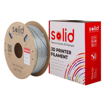 Solid Çift Renkli Silk PLA Filament Altın/Gümüş 1.75mm - 1Kg