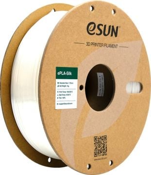 eSUN ePLA Silk Filament 1.75mm 1 KG - Beyaz