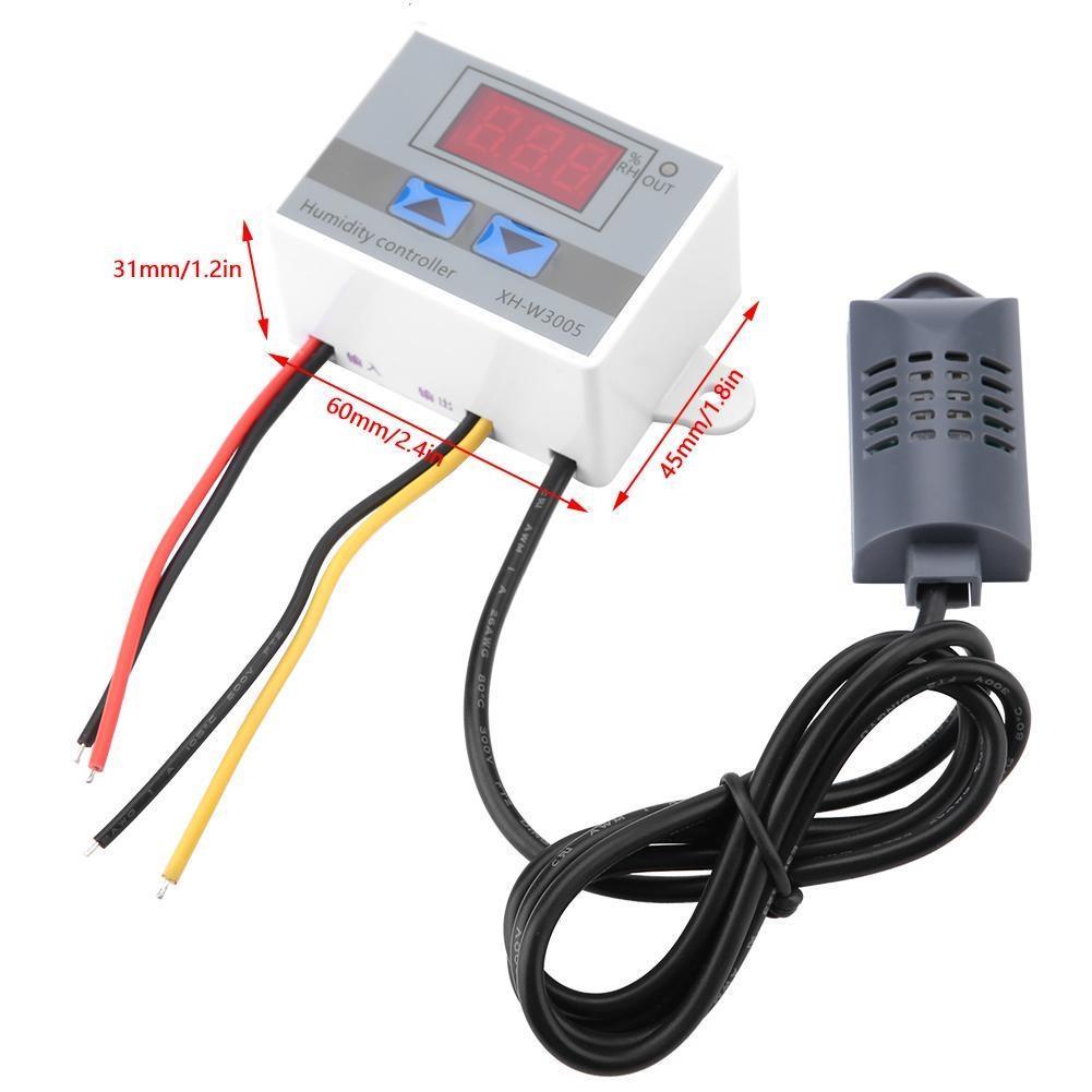 XH-W3005 220V AC Dijital Nem Kontrol Cihazı