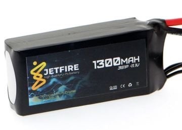 11.1V 1300mAh 200C Lipo Batarya 3S JetFire Pil