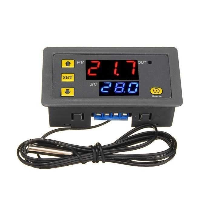 W3230 Röle Çıkışlı Termostat 220V Sıcaklık Kontrol Cihazı