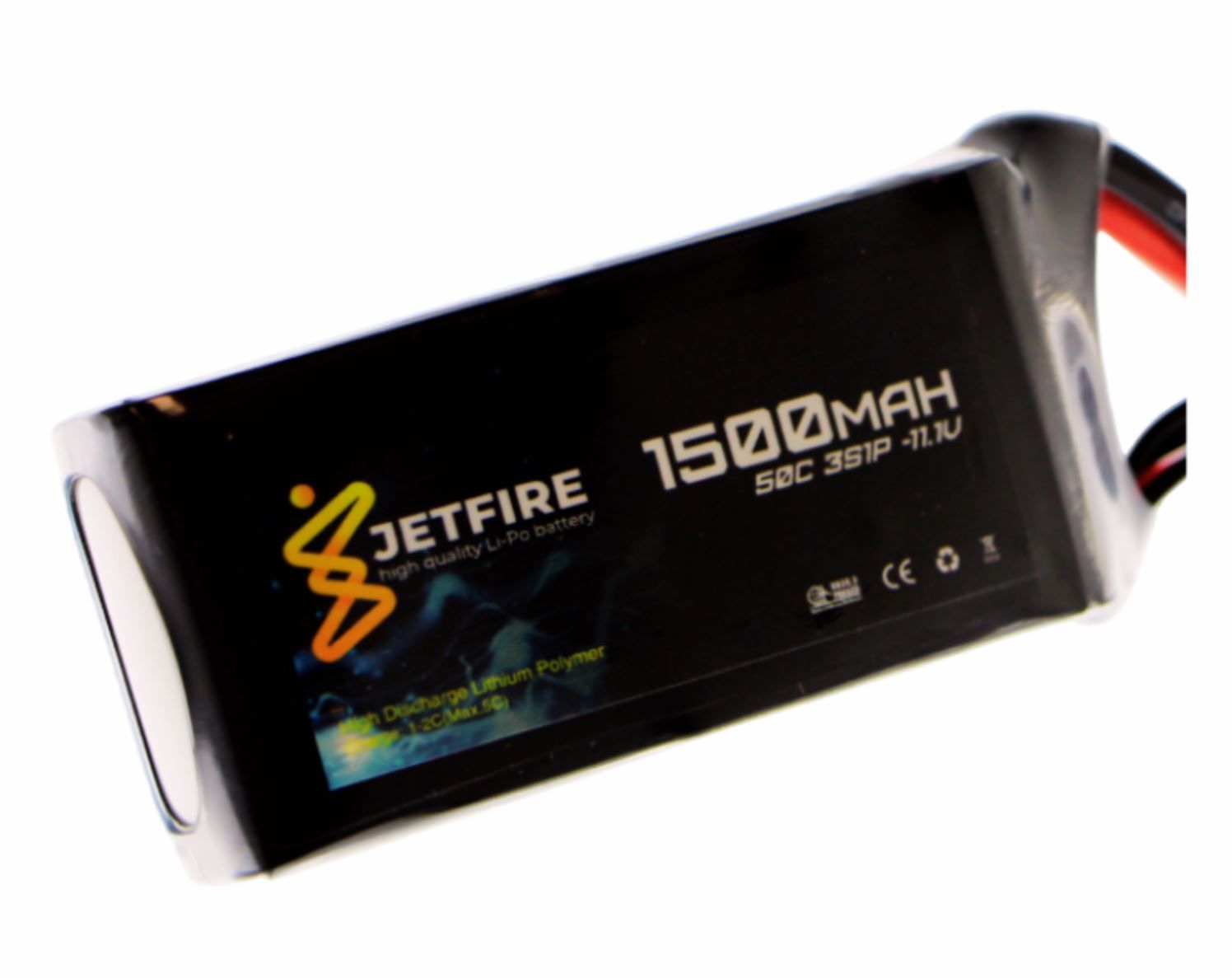 11.1V 1500mAh 50C Lipo Batarya 3S JetFire Pil