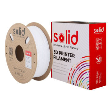 Solid Hyper PETG Beyaz Filament 1.75mm - 1Kg