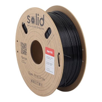 Solid Hyper PETG Siyah Filament 1.75mm - 1Kg