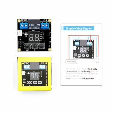 VHM-014 12V Isı- Nem - Işık Kontrollü Röle Kartı