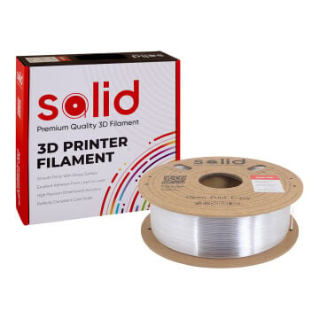 Solid Hyper PETG Şeffaf(Transparan) Filament 1.75mm - 1Kg