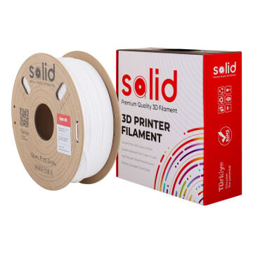 Solid Hyper ABS Beyaz Filament 1.75mm - 1Kg