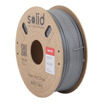 Solid Hyper ABS Gri Filament 1.75mm - 1Kg