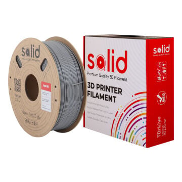 Solid Hyper ABS Gri Filament 1.75mm - 1Kg