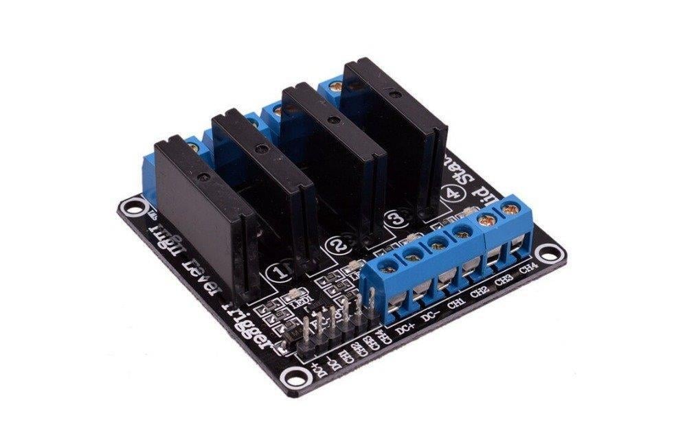 5V - 4 Kanal Solid State Röle Kartı (5V 2A)