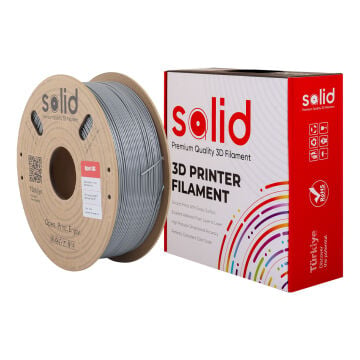 Solid Hyper ABS Gümüş Filament 1.75mm - 1Kg