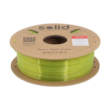 Solid PETG Glitter Altın Filament 1.75mm - 1Kg