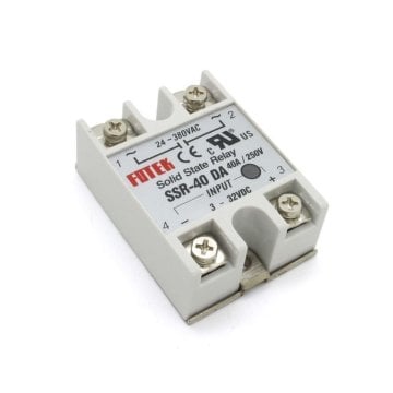 SSR-25DA Solid State Röle 25A - 3-32VDC Giriş 24-380VAC Çıkış