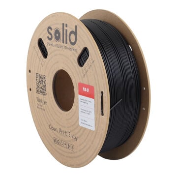 Solid PLA-CF (Carbon Fiber) Siyah Filament 1.75mm - 1Kg