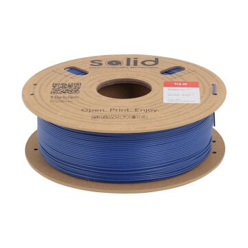 Solid PLA-CF (Carbon Fiber) Mavi Filament 1.75mm - 1Kg
