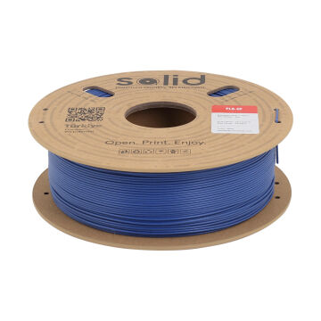 Solid PLA-CF (Carbon Fiber) Mavi Filament 1.75mm - 1Kg